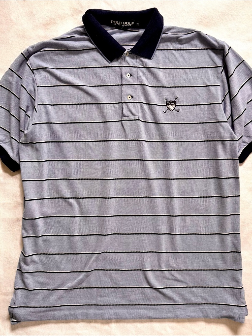 Ralph Lauren Vintage Polo Golf Plaid Crest
